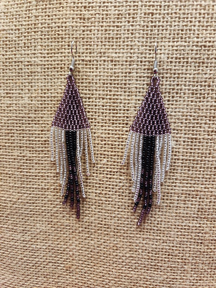 African Beaded Earrings Shiduli | Mchete's African Treasures, LLC