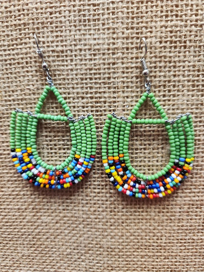 Maasai Earrings  | Mchete's African Treasures, LLC