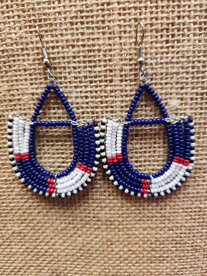 Maasai Earrings | Mchete's African Treasures, LLC