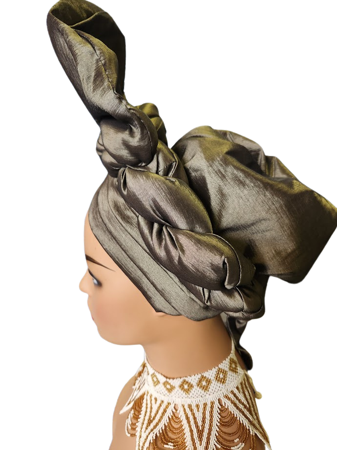 Aso-Soke Headtie - Free Size/Adjustable