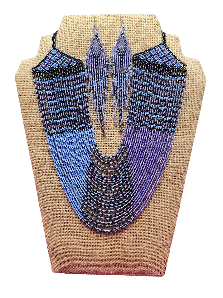 African Beaded Necklace Sibaya / Mchete's African Treasures