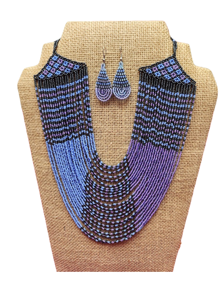 African Beaded Necklace Sibaya / Mchete's African Treasures