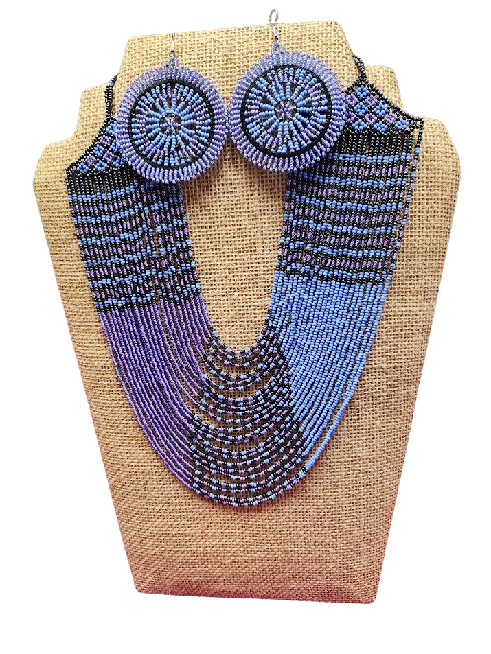 African Beaded Necklace Sibaya / Mchete's African Treasures