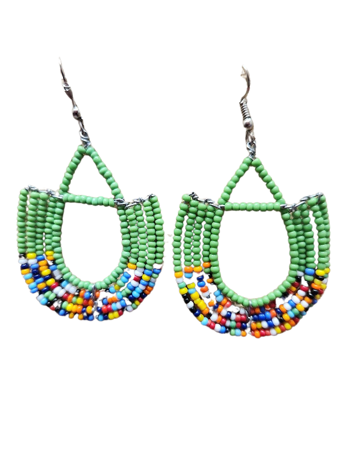 Maasai Earrings  | Mchete's African Treasures, LLC