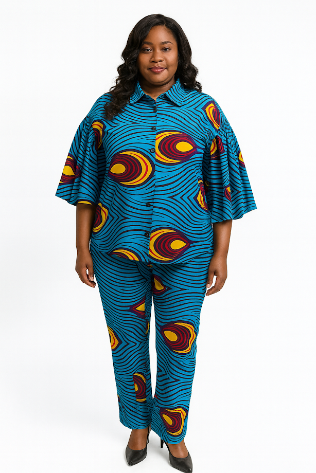 Ladies Top & Pants Set Sourced by Kavazi – Mchete display picture 3