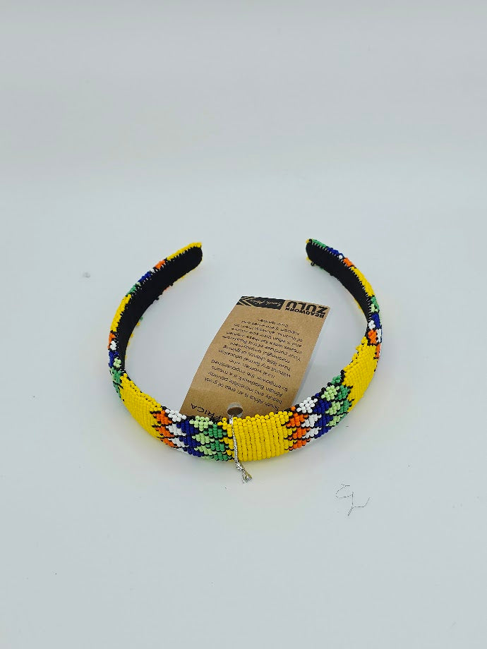 African Beaded Alice Bands