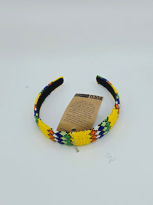 African Beaded Alice Bands