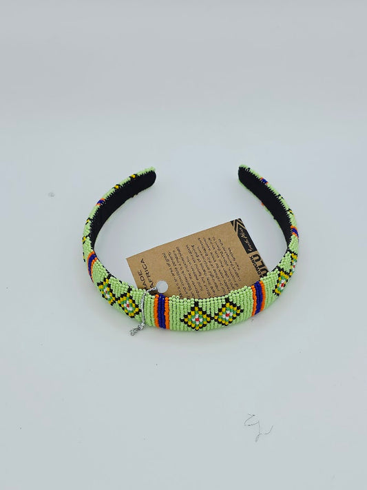 African Beaded Alice Bands