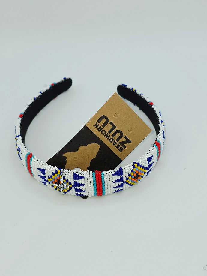 African Beaded Alice Bands