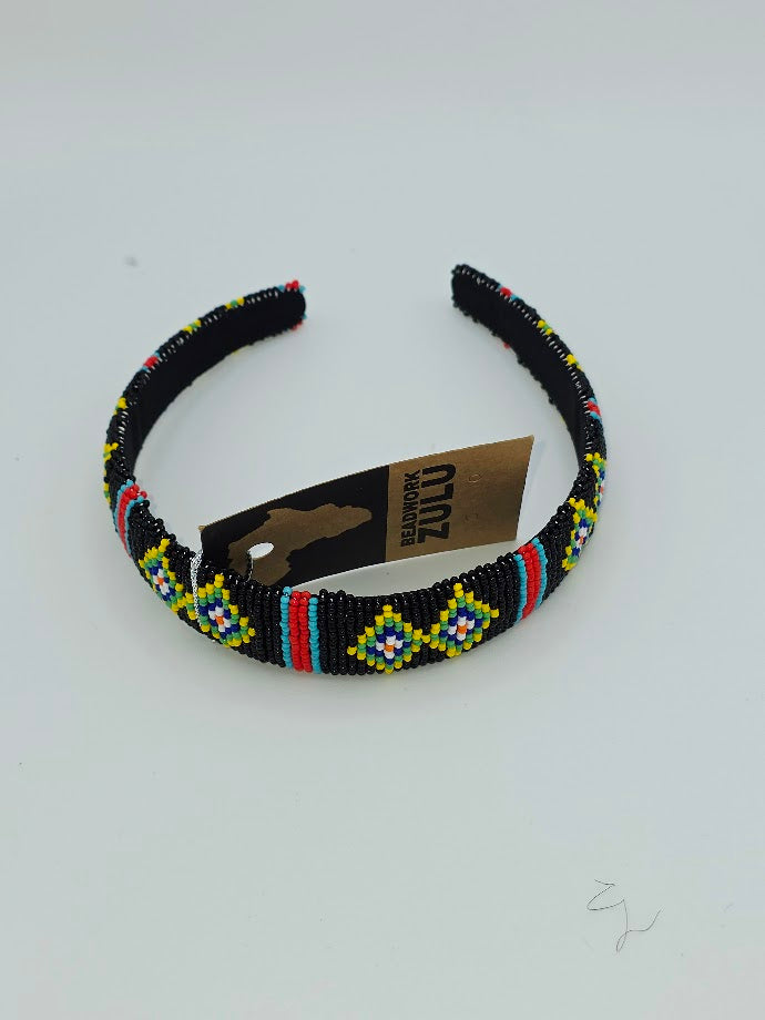 African Beaded Alice Bands