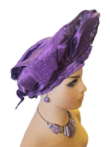 Aso-Oke Head Tie - Free Size/Adjustable
