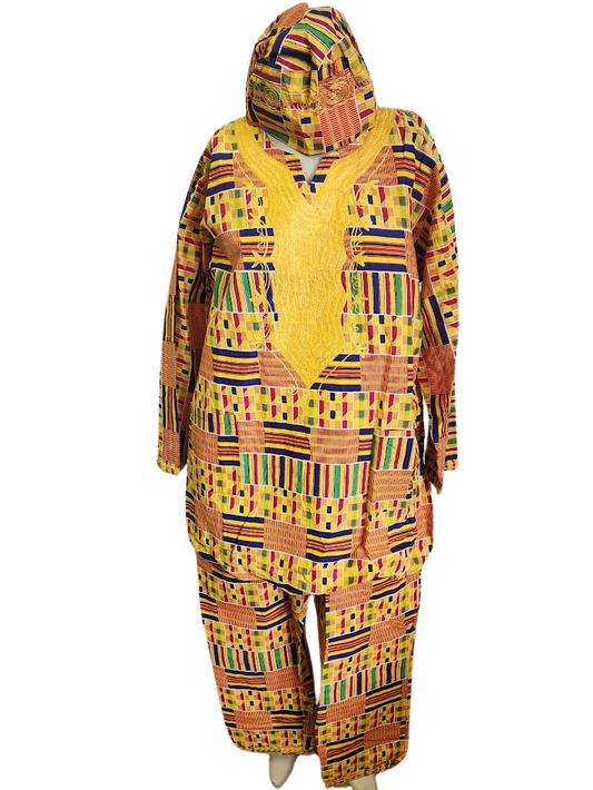 Daishiki Kente Set - Size XXL