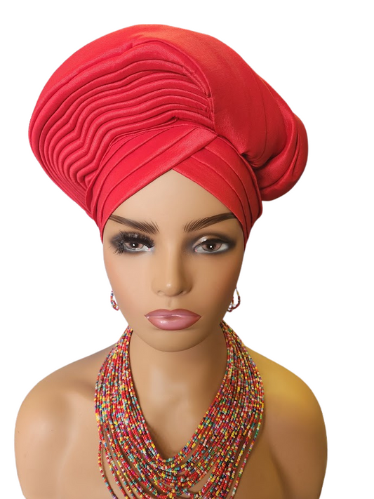 Aso-Oke Head Tie - Free Size - Adjustable