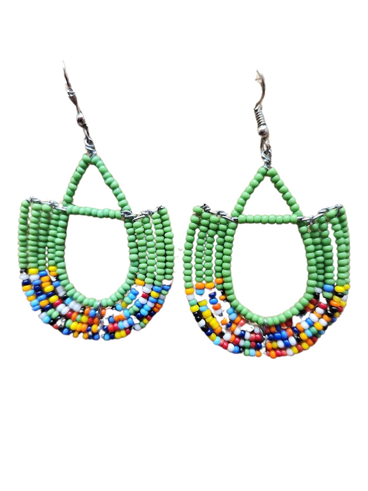 Maasai Earrings  | Mchete's African Treasures, LLC