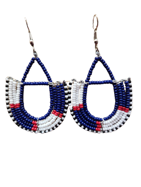 Maasai Earrings | Mchete's African Treasures, LLC