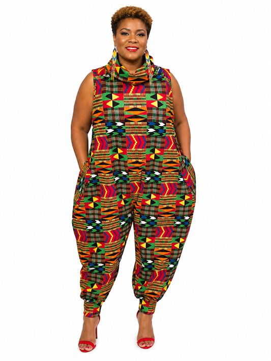 One-of-a-Kind Handmade One Size Jumpsuit for all Occasion by Akida Ajuaye - Dar-Es-Salaam, Tanzania