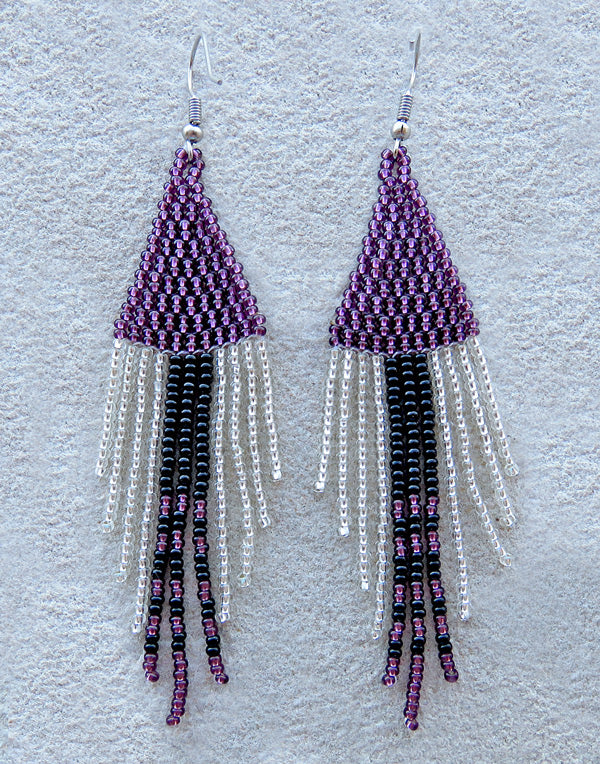 African Beaded Earrings Shiduli  | Mchete's African Treasures, LLC