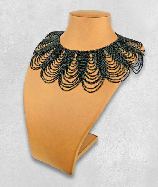 Zulu Spear Fringe Black