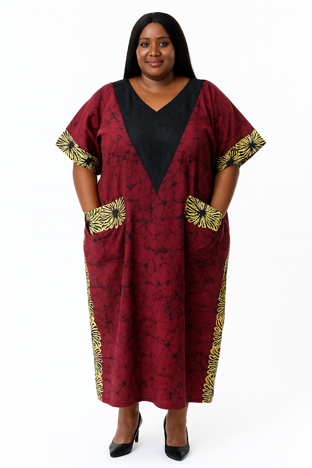One-of-a Kind Organic Hand-Made Batik & Tailor-Made Attire - Special Event