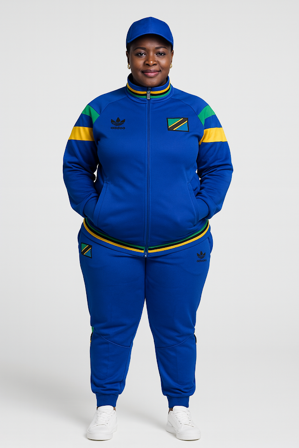 Track Suit Tanzania Colors - Hat & T-shirt Not Included